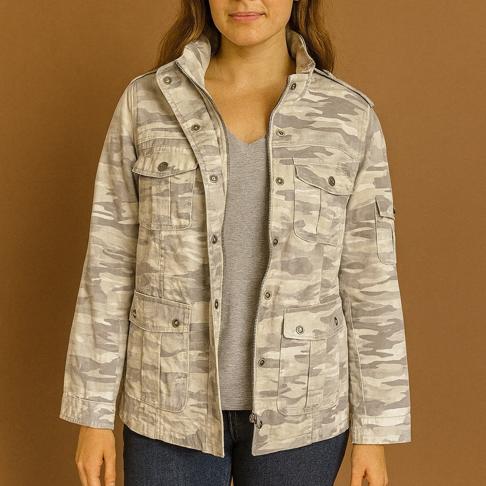 KENSIE’S JEANS Camouflage Jacket